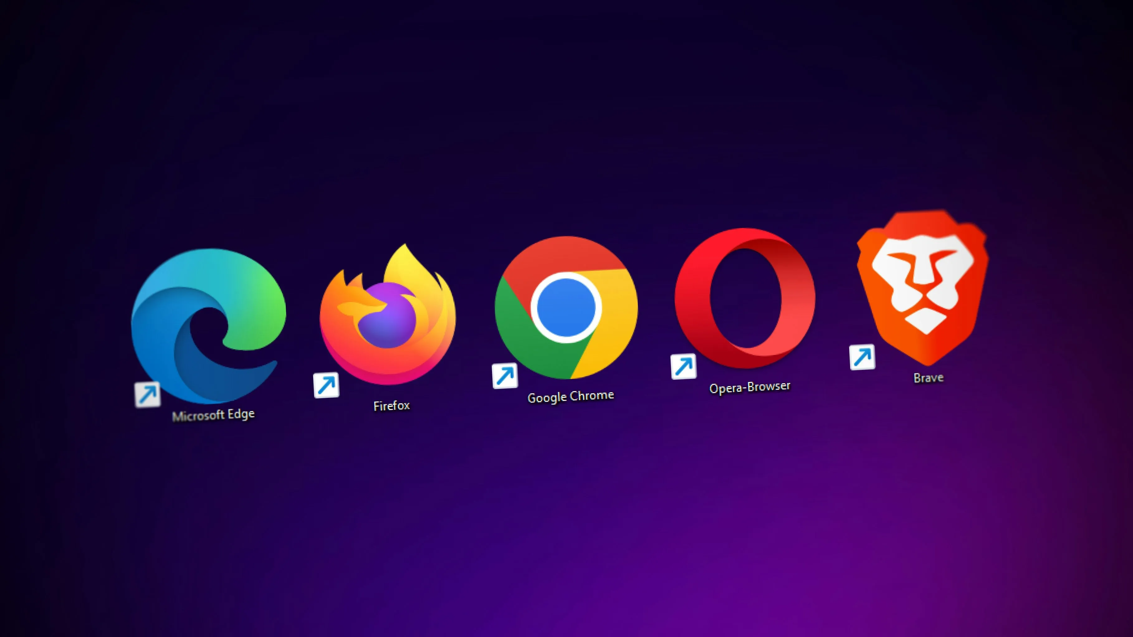Desktop screen showing multiple browser logos including Chrome.